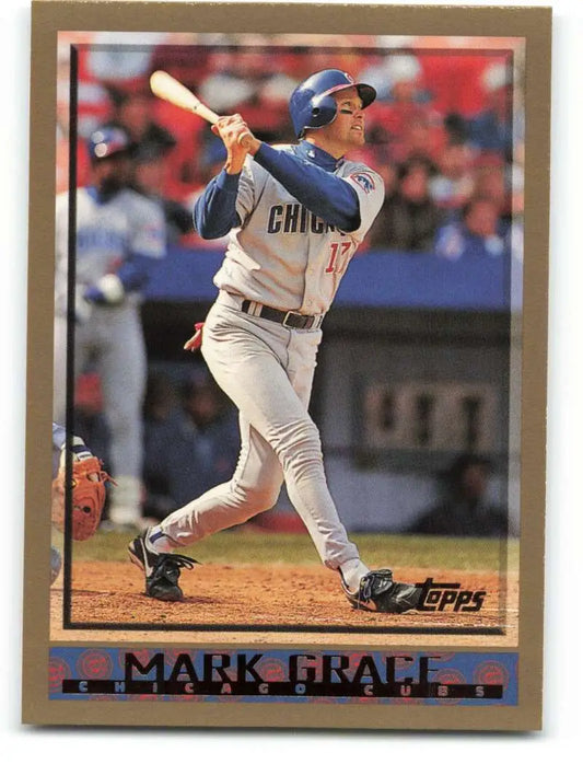 1998 Topps #168 Mark Grace NM-MT Chicago Cubs Baseball Card - Baseball Card Single