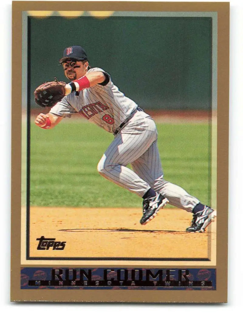 1998 Topps #173 Ron Coomer NM-MT Minnesota Twins Baseball Card - Baseball Card Single