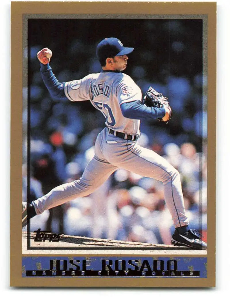 1998 Topps #174 Jose Rosado NM-MT Kansas City Royals Baseball Card - Baseball Card Single