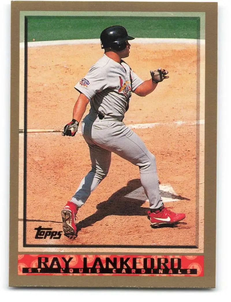 1998 Topps #180 Ray Lankford NM-MT St. Louis Cardinals Baseball Card - Baseball Card Single
