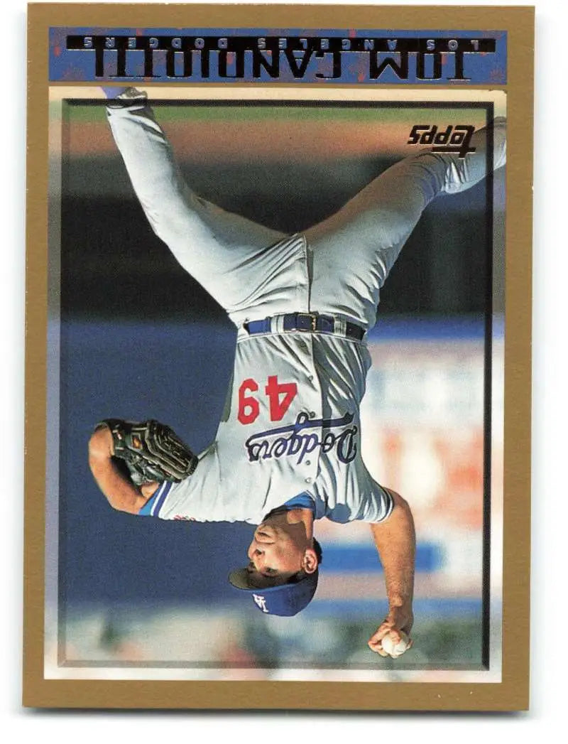 1998 Topps #188 Tom Candiotti NM-MT Los Angeles Dodgers Baseball Card - Baseball Card Single