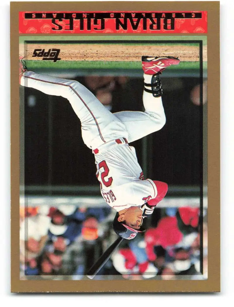 1998 Topps #190 Brian Giles NM-MT Cleveland Indians Baseball Card - Baseball Card Single