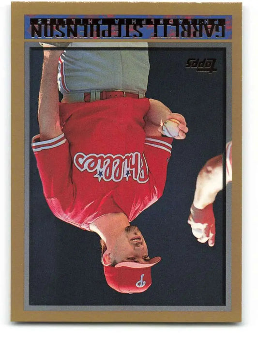 1998 Topps #192 Garrett Stephenson NM-MT Philadelphia Phillies Baseball Card - Baseball Card Single