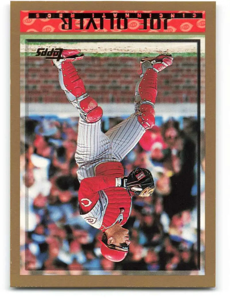 1998 Topps #194 Joe Oliver NM-MT Cincinnati Reds Baseball Card - Baseball Card Single