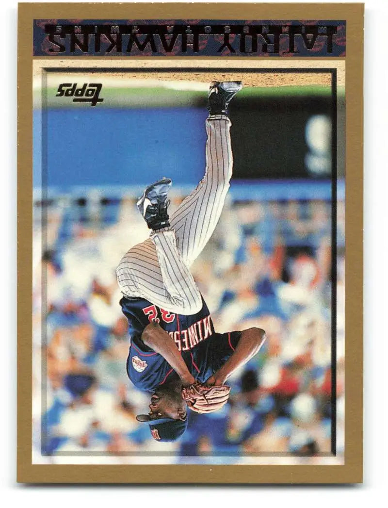 1998 Topps #197 LaTroy Hawkins NM-MT Minnesota Twins Baseball Card - Baseball Card Single