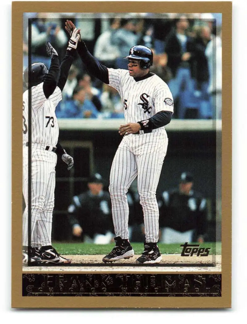 1998 Topps #20 Frank Thomas NM-MT Chicago White Sox Baseball Card - Baseball Card Single