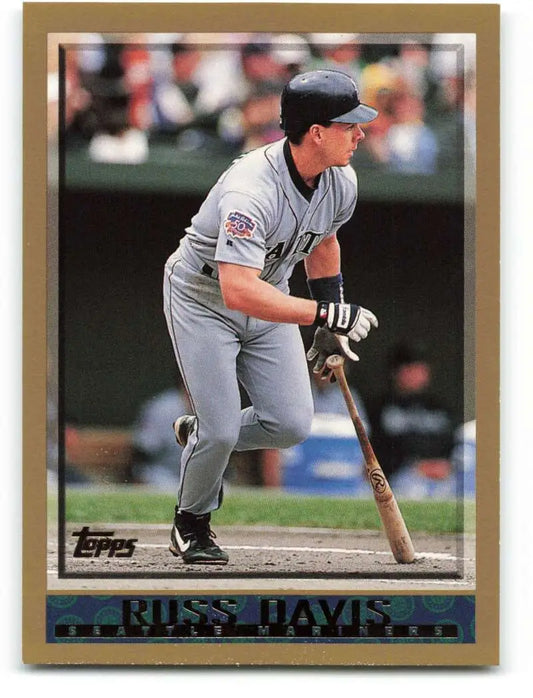 1998 Topps #202 Russ Davis NM-MT Seattle Mariners Baseball Card - Baseball Card Single