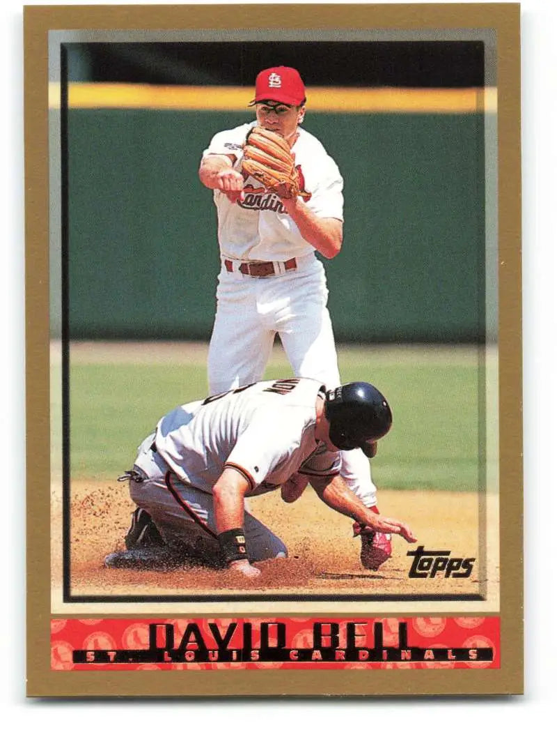 1998 Topps #213 David Bell NM-MT St. Louis Cardinals Baseball Card - Baseball Card Single