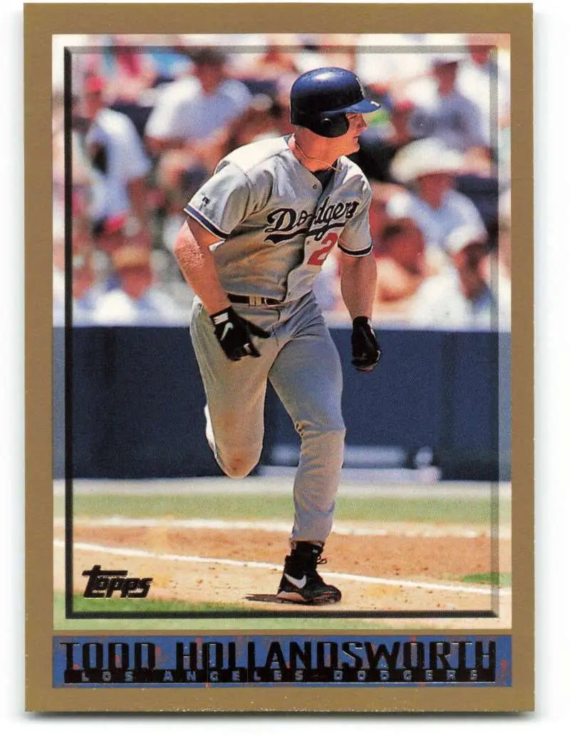 1998 Topps #214 Todd Hollandsworth NM-MT Los Angeles Dodgers Baseball Card - Baseball Card Single