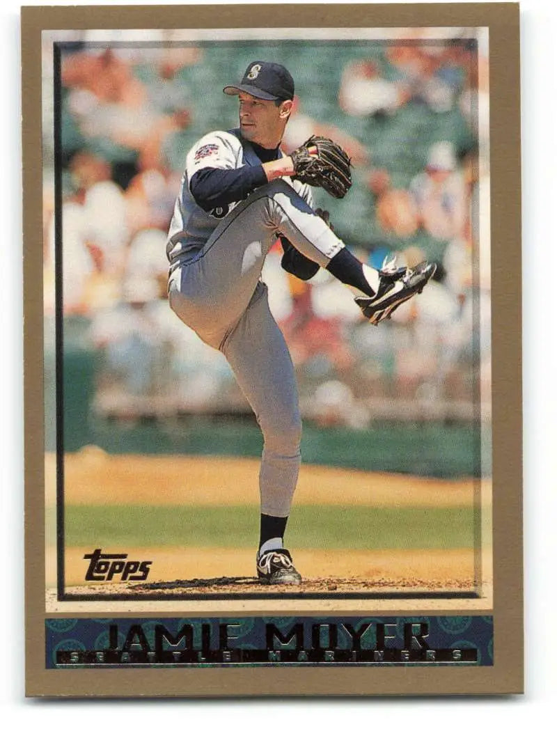 1998 Topps #217 Jamie Moyer NM-MT Seattle Mariners Baseball Card - Baseball Card Single