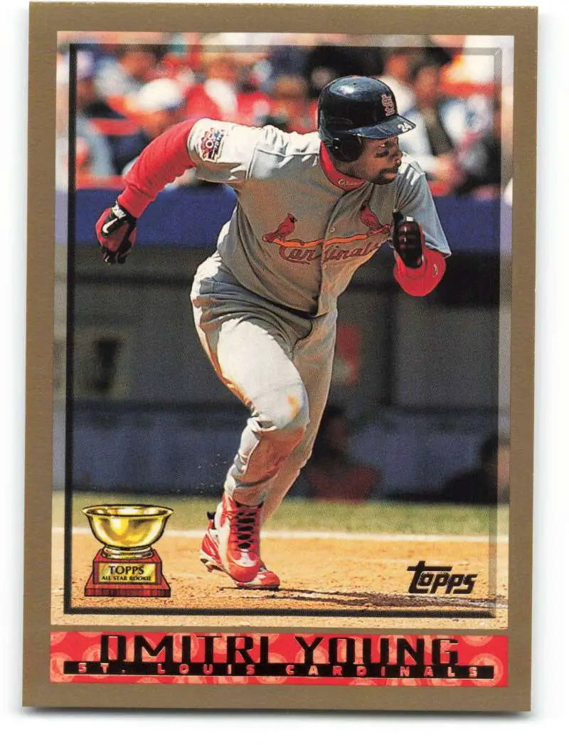 1998 Topps #22 Dmitri Young NM-MT St. Louis Cardinals Baseball Card - Baseball Card Single