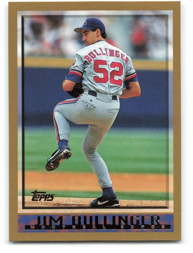 1998 Topps #221 Jim Bullinger NM-MT Montreal Expos Baseball Card - Baseball Card Single