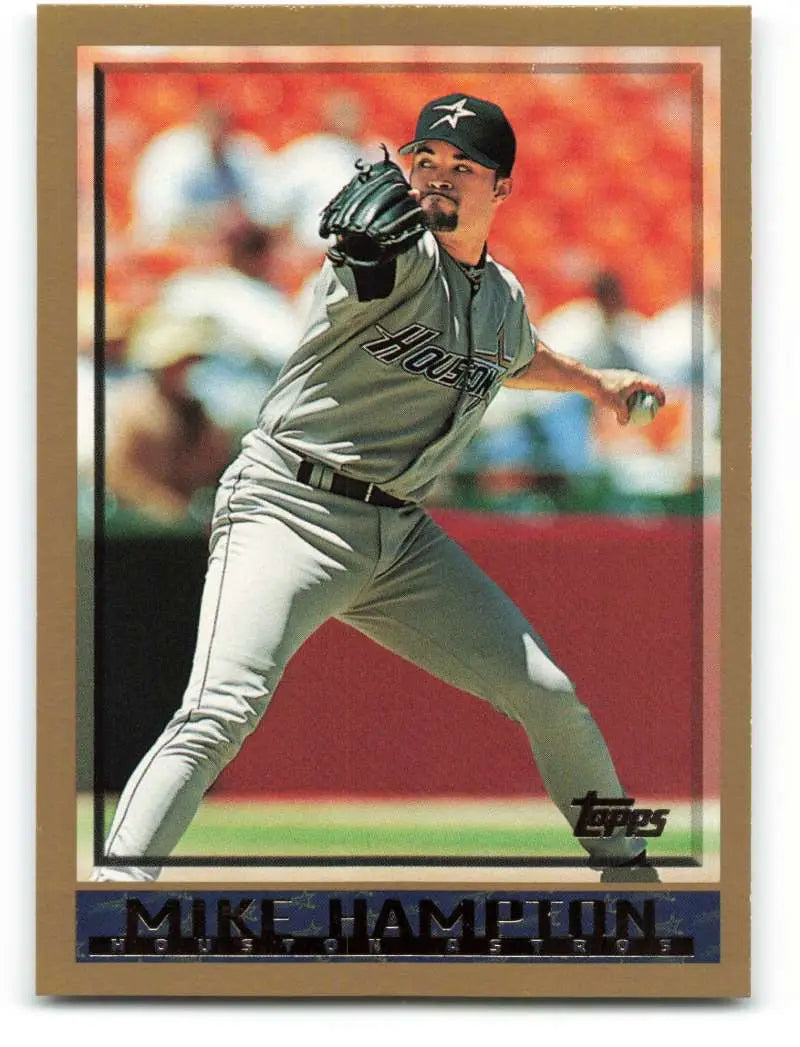 1998 Topps #226 Mike Hampton NM-MT Houston Astros Baseball Card - Baseball Card Single