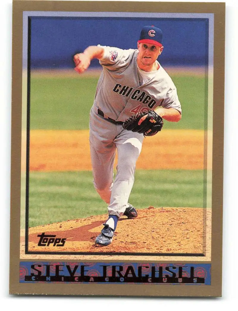 1998 Topps #23 Steve Trachsel NM-MT Chicago Cubs Baseball Card - Baseball Card Single