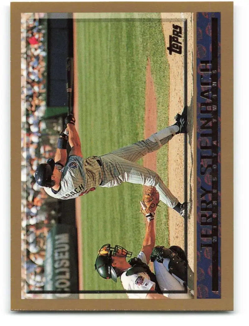 1998 Topps #230 Terry Steinbach NM-MT Minnesota Twins Baseball Card - Baseball Card Single