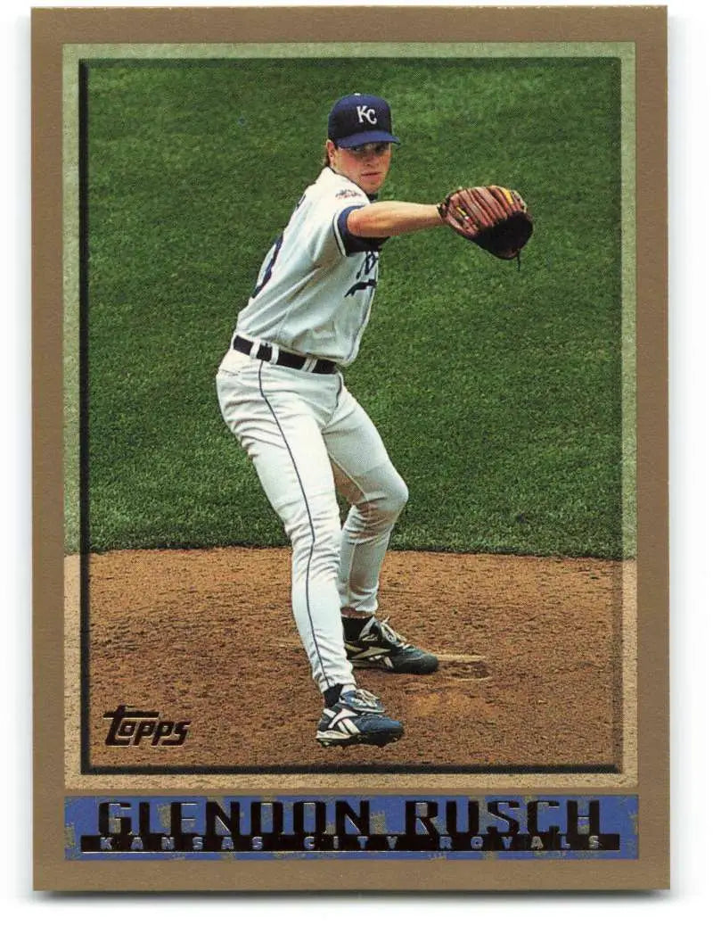 1998 Topps #231 Glendon Rusch NM-MT Kansas City Royals Baseball Card - Baseball Card Single