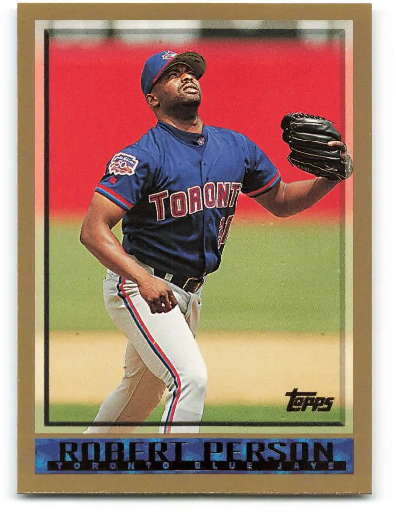 1998 Topps #233 Robert Person NM-MT Toronto Blue Jays Baseball Card - Baseball Card Single