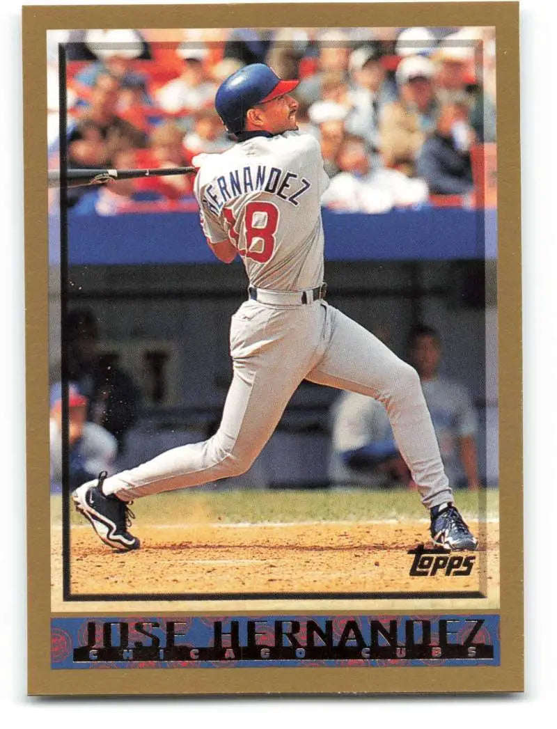 1998 Topps #234 Jose Hernandez NM-MT Chicago Cubs Baseball Card - Baseball Card Single