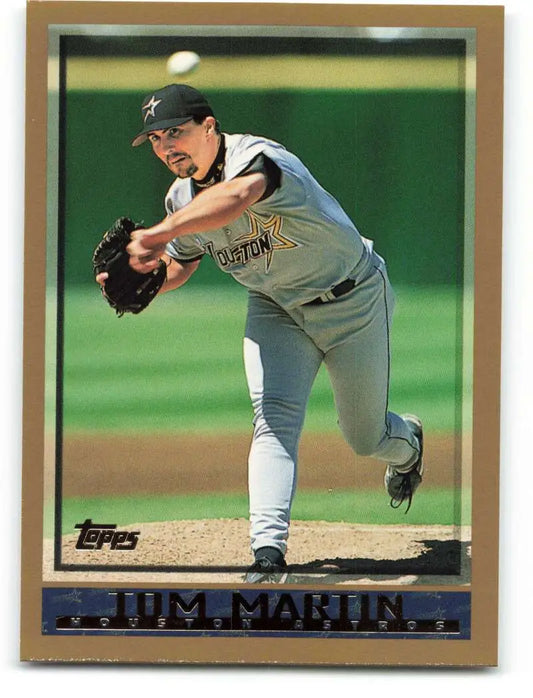 1998 Topps #238 Tom Martin NM-MT RC Rookie Houston Astros Baseball Card - Baseball Card Single