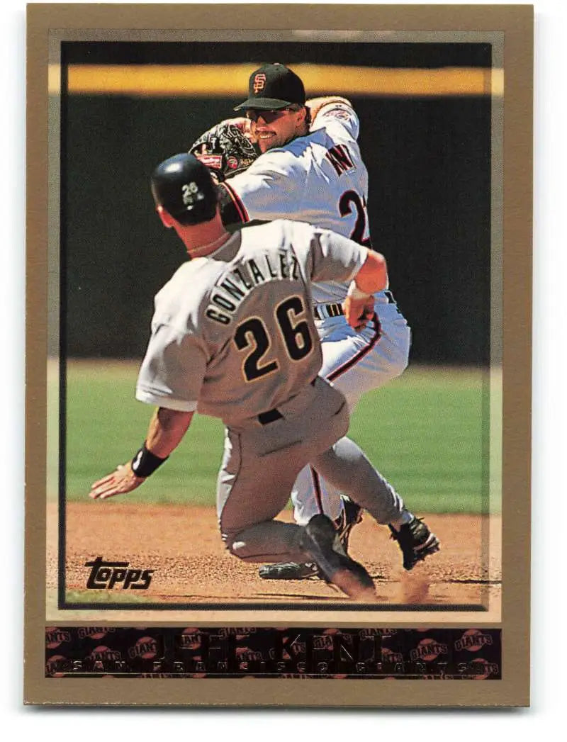 1998 Topps #24 Jeff Kent NM-MT San Francisco Giants Baseball Card - Baseball Card Single