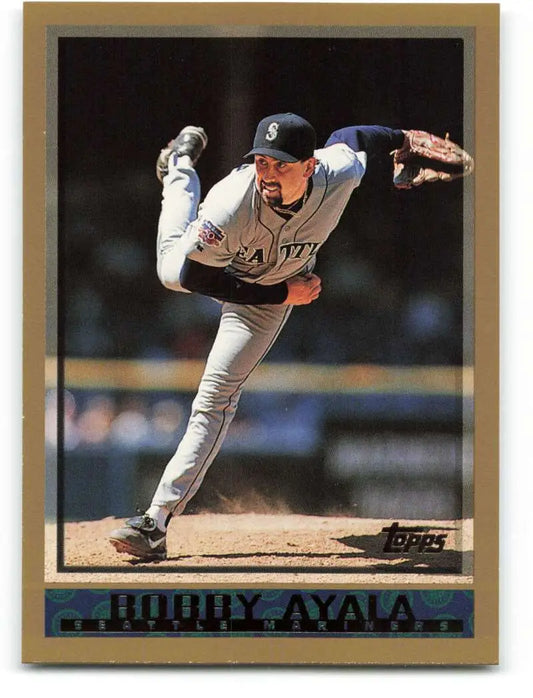 1998 Topps #241 Bobby Ayala NM-MT Seattle Mariners Baseball Card - Baseball Card Single