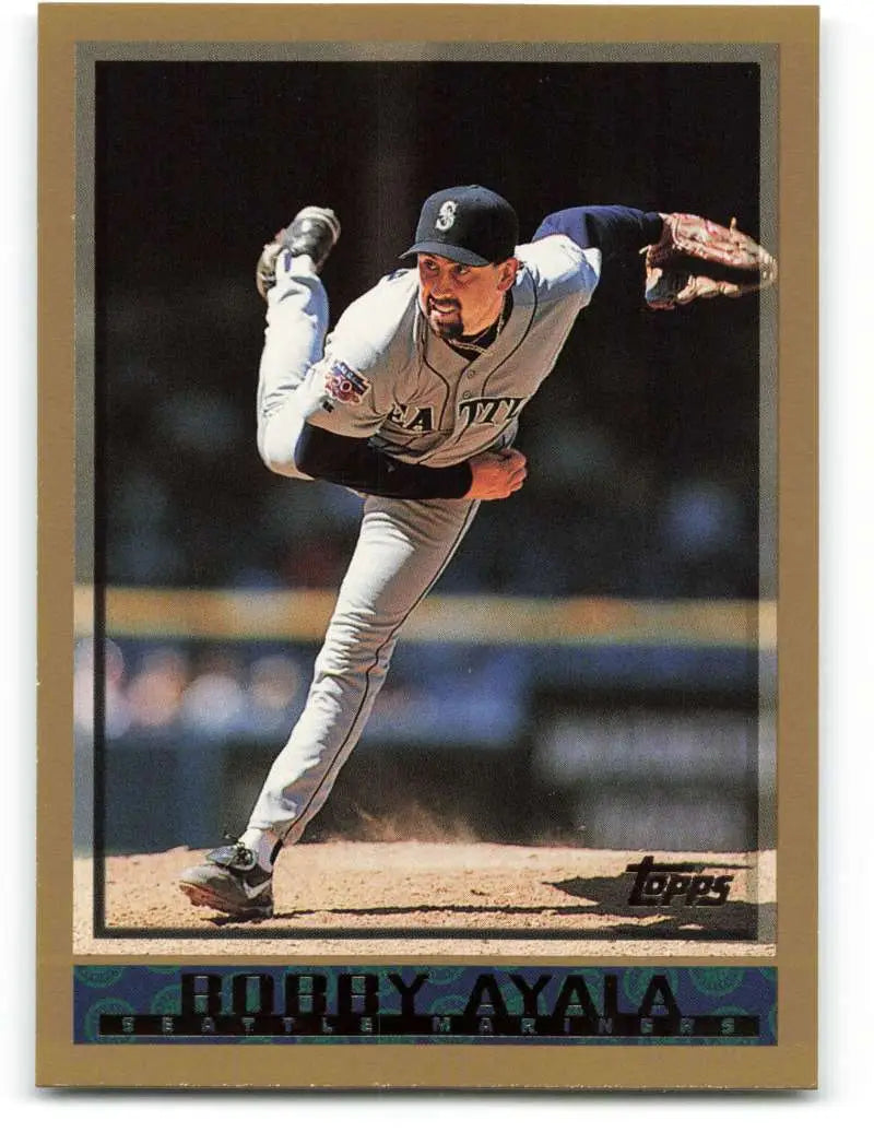 1998 Topps #241 Bobby Ayala NM-MT Seattle Mariners Baseball Card - Baseball Card Single