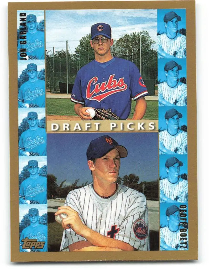 1998 Topps #245 Jon Garland/Geoff Goetz NM-MT Chicago Cubs/New York Mets Baseball Card - Baseball Card Single