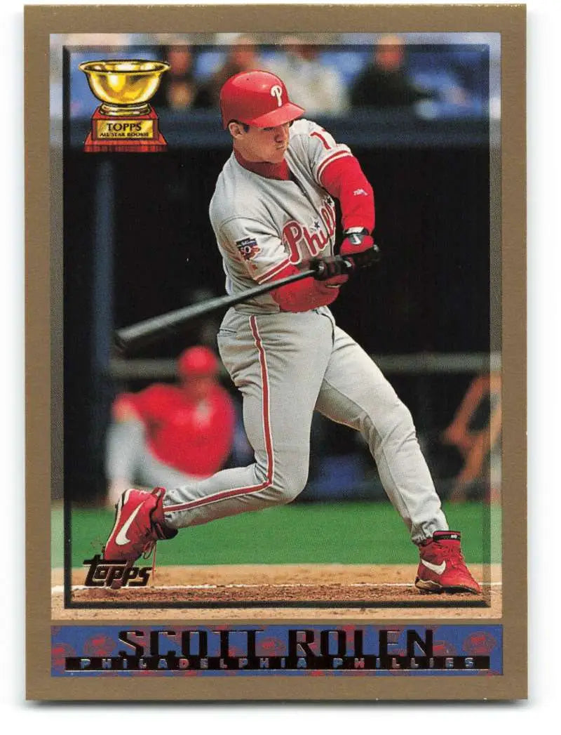 1998 Topps #25 Scott Rolen NM-MT Philadelphia Phillies Baseball Card - Baseball Card Single