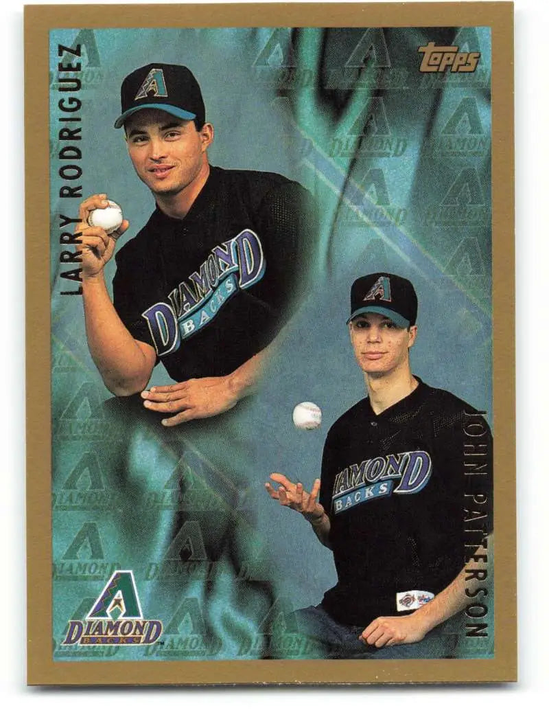 1998 Topps #253 John Patterson/Larry Rodriguez NM-MT Arizona Diamondbacks Baseball Card - Baseball Card Single