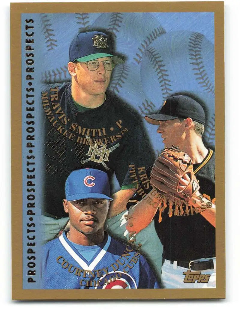 1998 Topps #259 Travis Smith/Courtney Duncan/Kris Benson NM-MT RC Rookie Milwaukee Brewers/Chicago Cubs/Pittsburgh