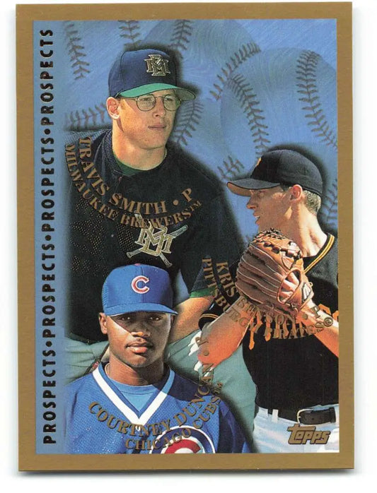 1998 Topps #259 Travis Smith/Courtney Duncan/Kris Benson NM-MT RC Rookie Milwaukee Brewers/Chicago Cubs/Pittsburgh