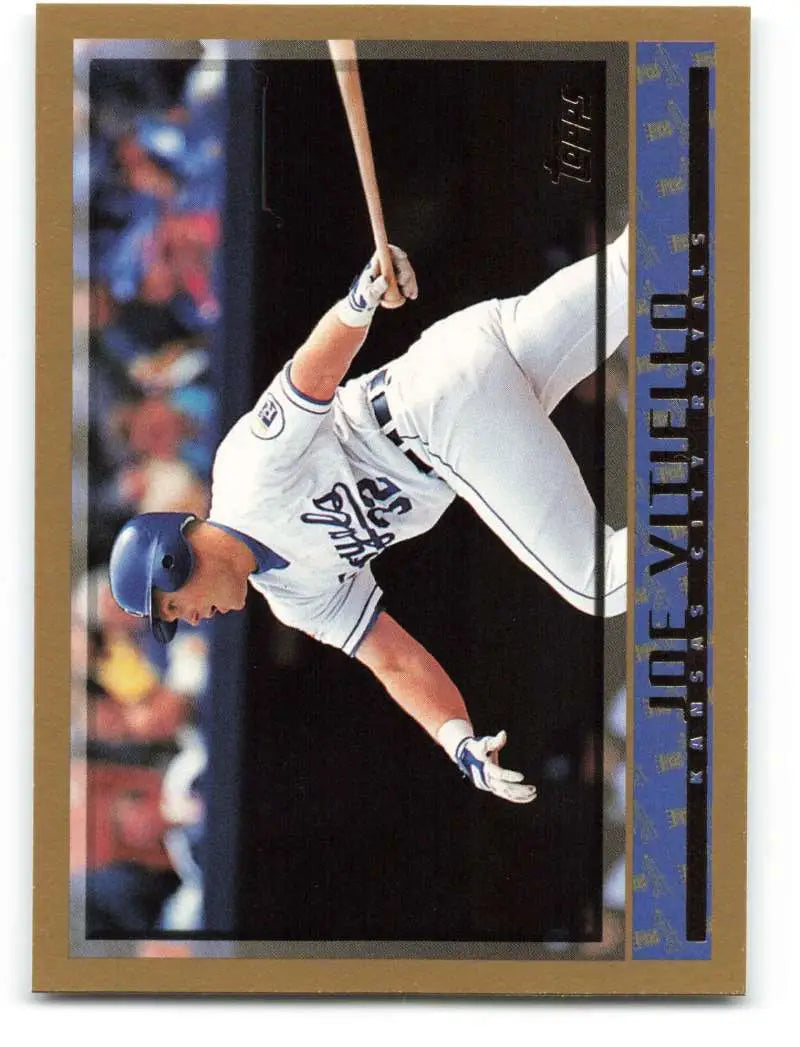 1998 Topps #27 Joe Vitiello NM-MT Kansas City Royals Baseball Card - Baseball Card Single