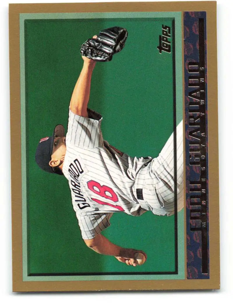 1998 Topps #28 Eddie Guardado NM-MT Minnesota Twins Baseball Card - Baseball Card Single