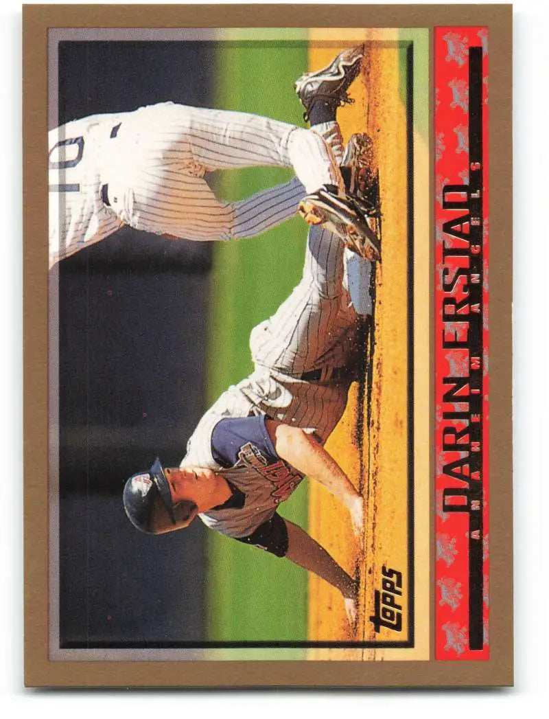 1998 Topps #288 Darin Erstad NM-MT Anaheim Angels Baseball Card - Baseball Card Single