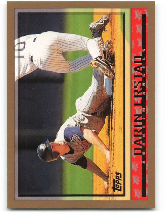 1998 Topps #288 Darin Erstad NM-MT Anaheim Angels Baseball Card - Baseball Card Single