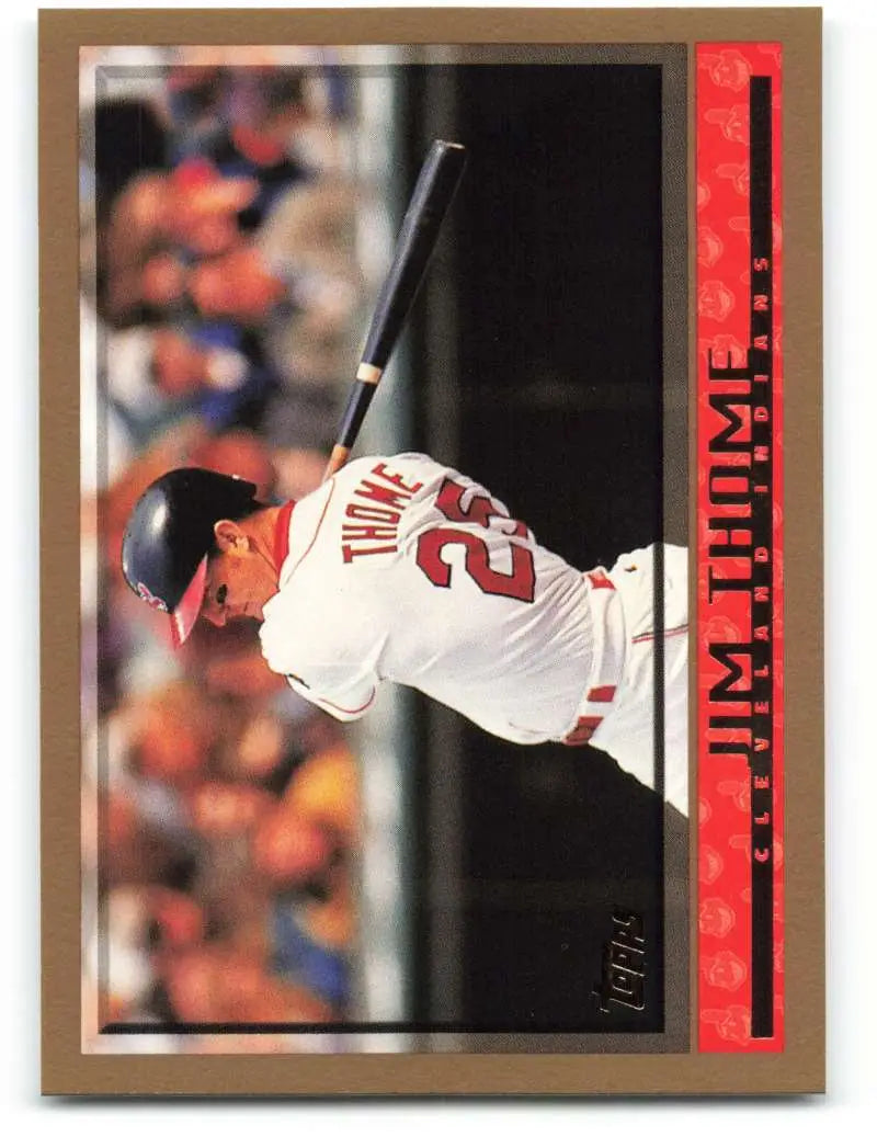 1998 Topps #290 Jim Thome NM-MT Cleveland Indians Baseball Card - Baseball Card Single