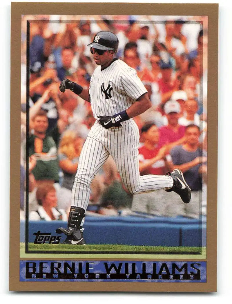 1998 Topps #293 Bernie Williams NM-MT New York Yankees Baseball Card - Baseball Card Single