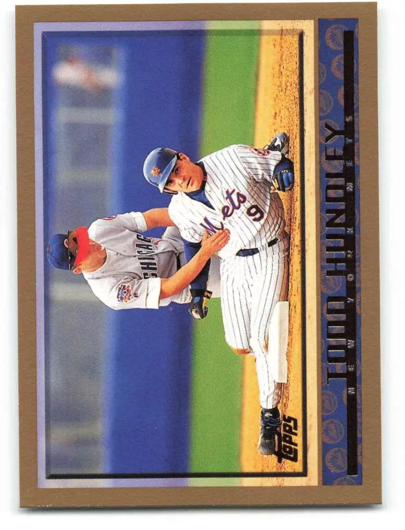 1998 Topps #294 Todd Hundley NM-MT New York Mets Baseball Card - Baseball Card Single