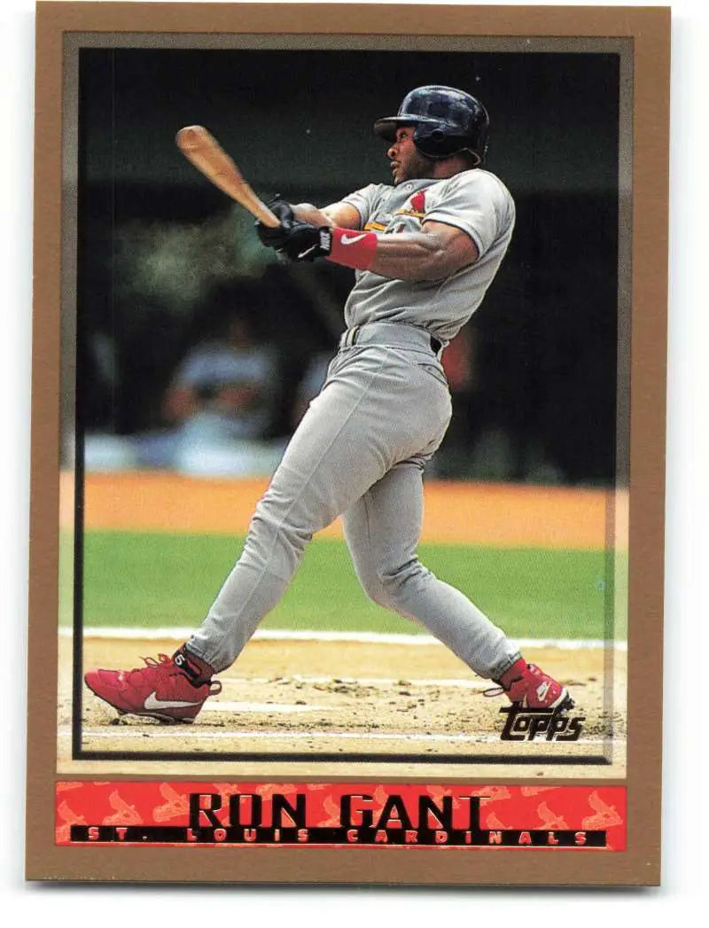 1998 Topps #298 Ron Gant NM-MT St. Louis Cardinals Baseball Card - Baseball Card Single