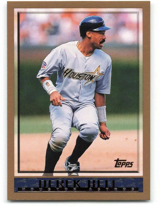 1998 Topps #299 Derek Bell NM-MT Houston Astros Baseball Card - Baseball Card Single