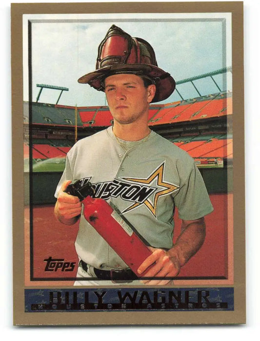 1998 Topps #3 Billy Wagner NM-MT Houston Astros Baseball Card - Baseball Card Single