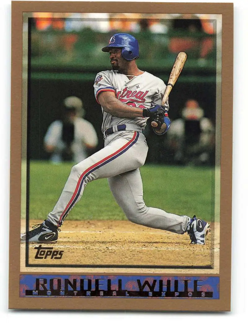 1998 Topps #301 Rondell White NM-MT Montreal Expos Baseball Card - Baseball Card Single