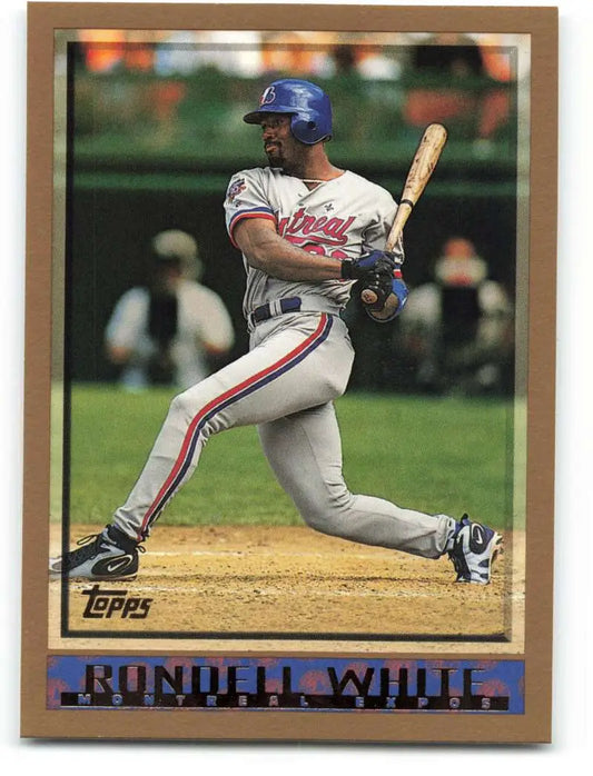 1998 Topps #301 Rondell White NM-MT Montreal Expos Baseball Card - Baseball Card Single