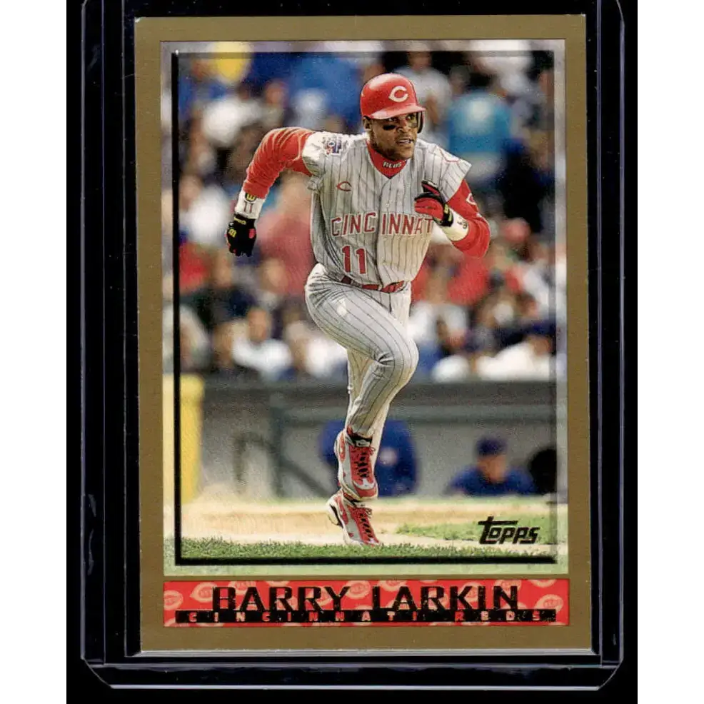 1998 Topps #302 Barry Larkin Cincinnati Reds NM-MT Baseball Card - Baseball Card Single