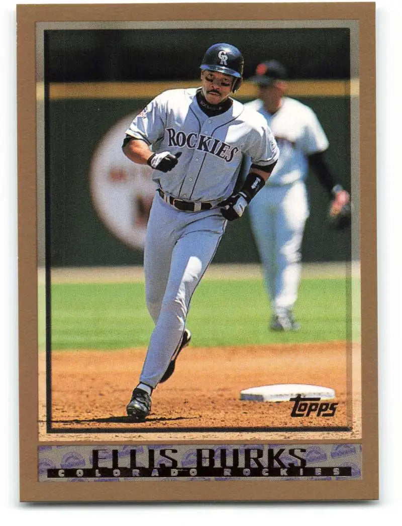 1998 Topps #310 Ellis Burks NM-MT Colorado Rockies Baseball Card - Baseball Card Single