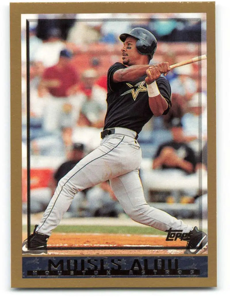 1998 Topps #313 Moises Alou NM-MT Houston Astros Baseball Card - Baseball Card Single