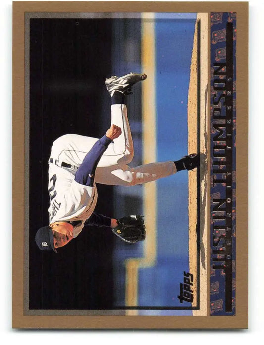1998 Topps #315 Justin Thompson NM-MT Detroit Tigers Baseball Card - Baseball Card Single
