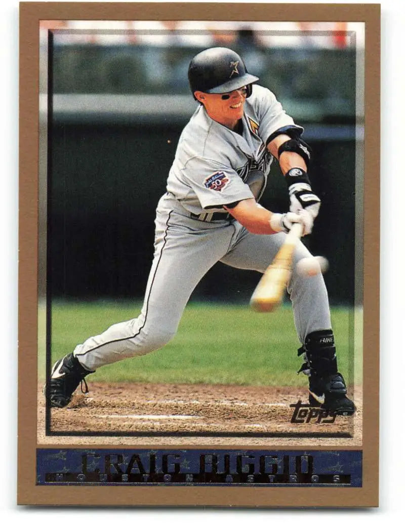1998 Topps #318 Craig Biggio NM-MT Houston Astros Baseball Card - Baseball Card Single