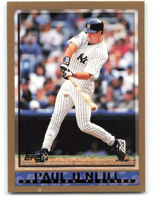 1998 Topps #322 Paul O’Neill NM-MT New York Yankees Baseball Card - Baseball Card Single