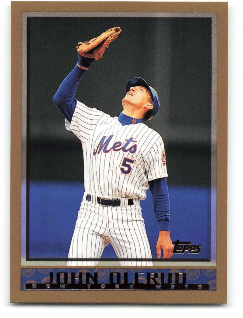 1998 Topps #324 John Olerud NM-MT New York Mets Baseball Card - Baseball Card Single